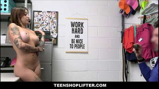 TeenShoplifter.com - Big Ass Teen Poluso Dancer Kaptis Shoplifting Monujo