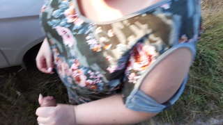 ���ាធារណៈអាសូររបស់រុស្ស៊ី BBW នាងមិនល្អផ្អៀងនិងទទួលបានវីដេក្រៅ