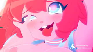 ���న్నీ అమ్మాయి ధెంగడమ్ (కళాకారుడు: dreamflowerbunny