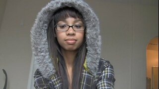 Cute jèn timoun azyatik footjob