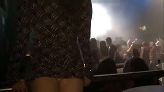 Ukhim exhibitionist ebonisa thong kwi-antro amaqela okhetho DF Exhib wam pussy