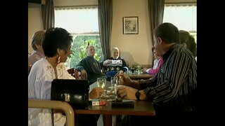 Belgische اوما را en اوپا در نما (بلژیک سیاه و grampas در, موج)