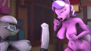 Futa Silver Spoon x Diamond Tiara Facefuck-60FPS