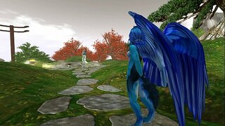 Фәрештә менән осрашыу ( Ялбыр / Yiff )