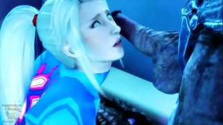 SAMUS ÁRAINN GETS POUNDED AN SHIT A-MACH A H-BIG FAT ANAL LE DISGUSTING MONSTER