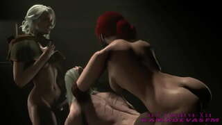 Witcher 3 Хүсэлт futa дээр Эрэгтэй