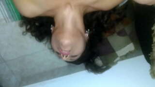 ���्रथमच गुदद्वारासंबंधीचा माझी पत्नी masturbating आणि आवडी