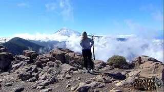 Nadržaná, Blond Coura na Sopky Teide na Tenerife!