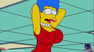 Marge ense&amp;ntilde;a las tetas