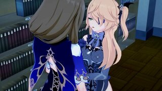 Фишл jebanje s Lisom. Anime seks djevojke s djevojkom.