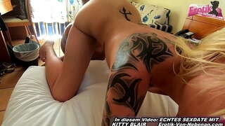 Likizo ya kutomba ya ujerumani amateur wanandoa